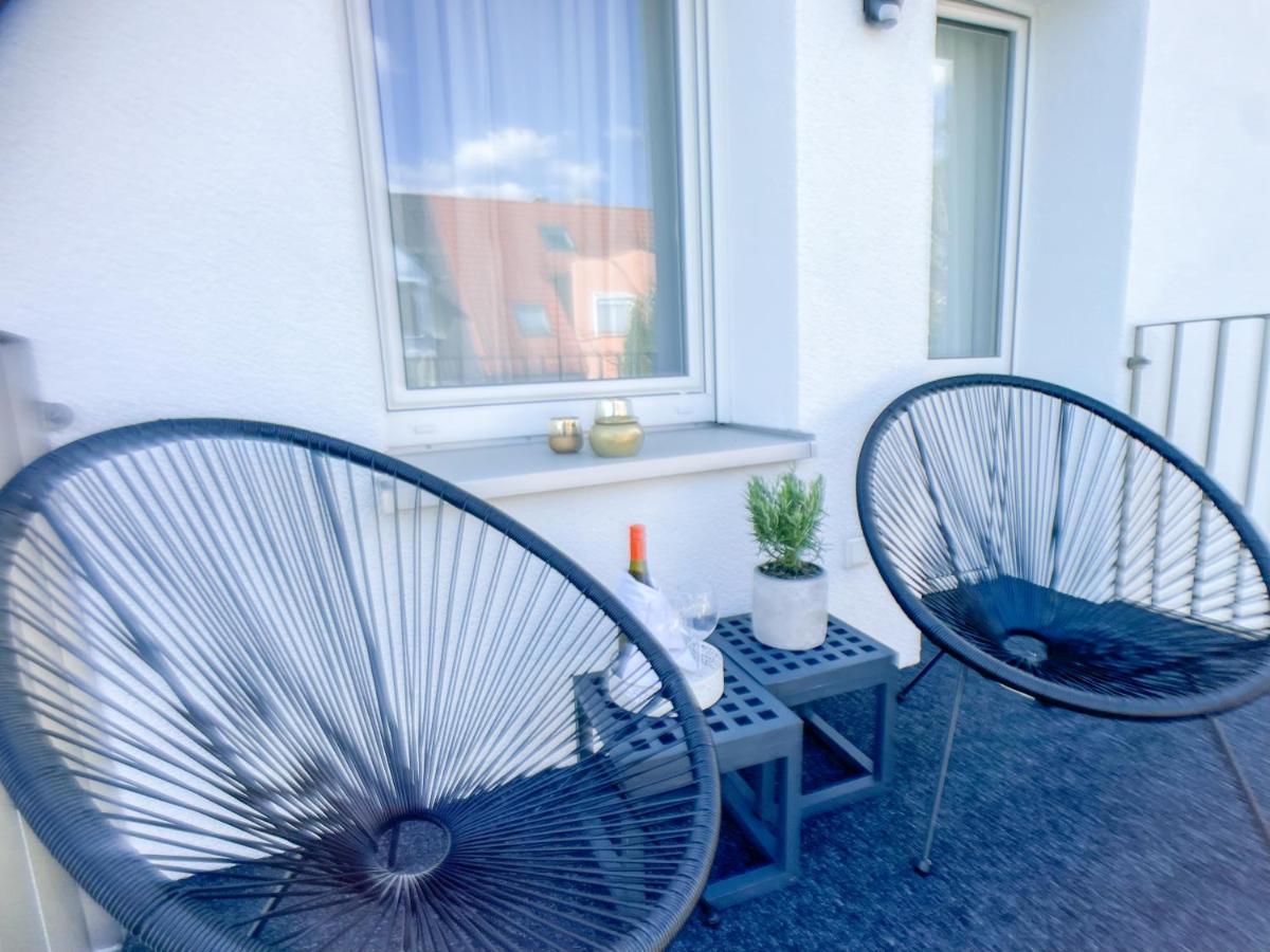 M-Style 02 Apartment Mit Balkon 24H Self-Check-In, Free Parking, Netflix Nuremberg Exterior photo